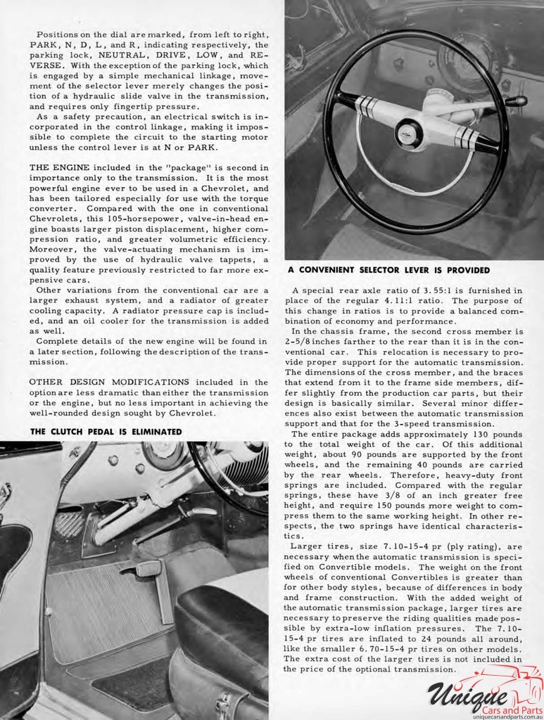 1950 Chevrolet Engineering Features Brochure Page 59